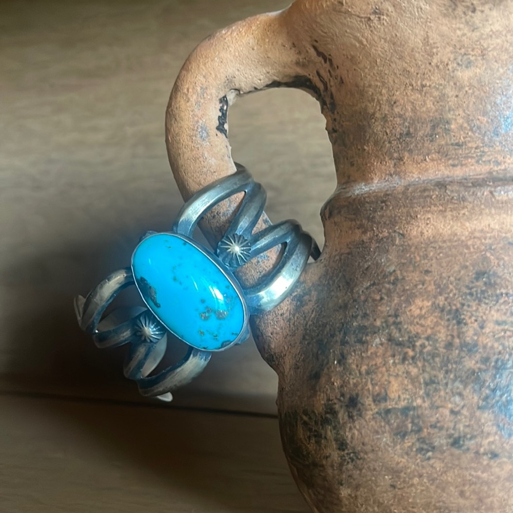 Chimney Butte turquoise cuff